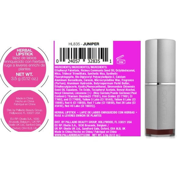 🆕 Makeup Herbal Lipstick Juniper Luscious Moisturizing Classic Shades.Precision - Picture 10 of 10